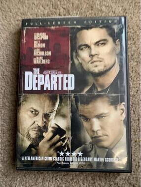 The Departed DVD Martin Scorsese (DIR) 2006 Full Screen Edition Matt Damon #71